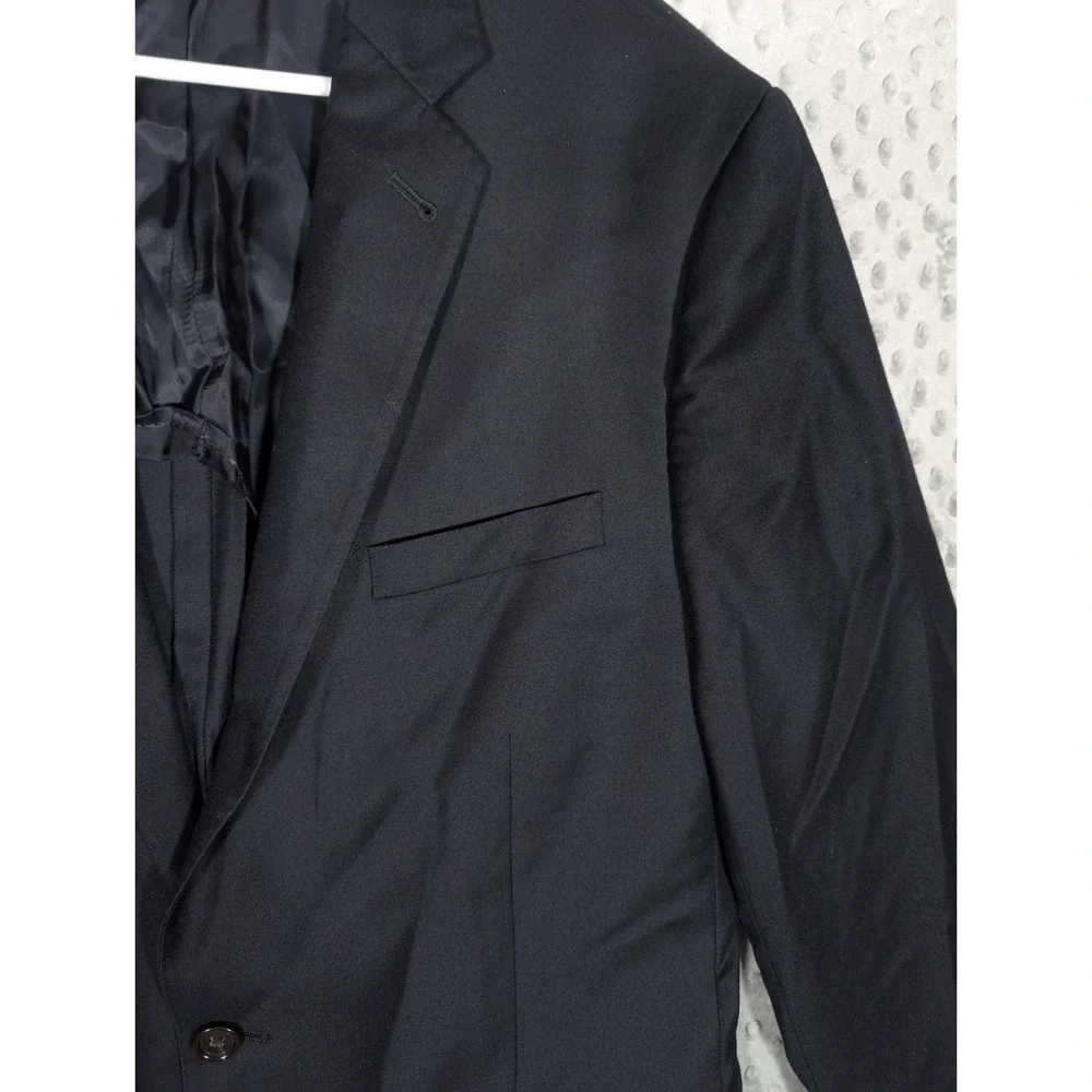 J. Crew Ludlow Blazer Men's 44R Loro Piana Super 130's Wool Navy Blue Sport Coat